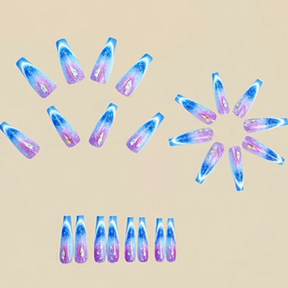 24 Piece Colorful DIY Nail Sets...Buyers Choice - Picture 7 of 10